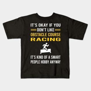 Smart People Hobby Obstacle Course Racing Race OCR Kids T-Shirt